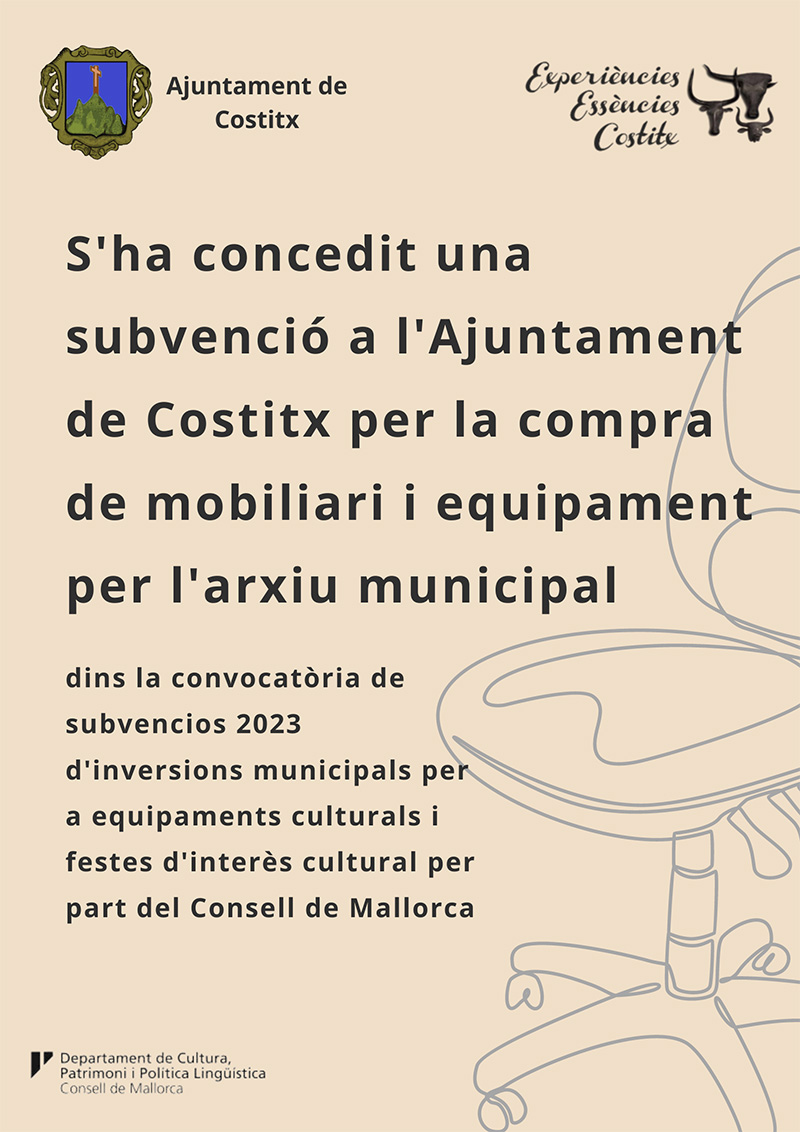 Subvenció del Consell de Mallorca