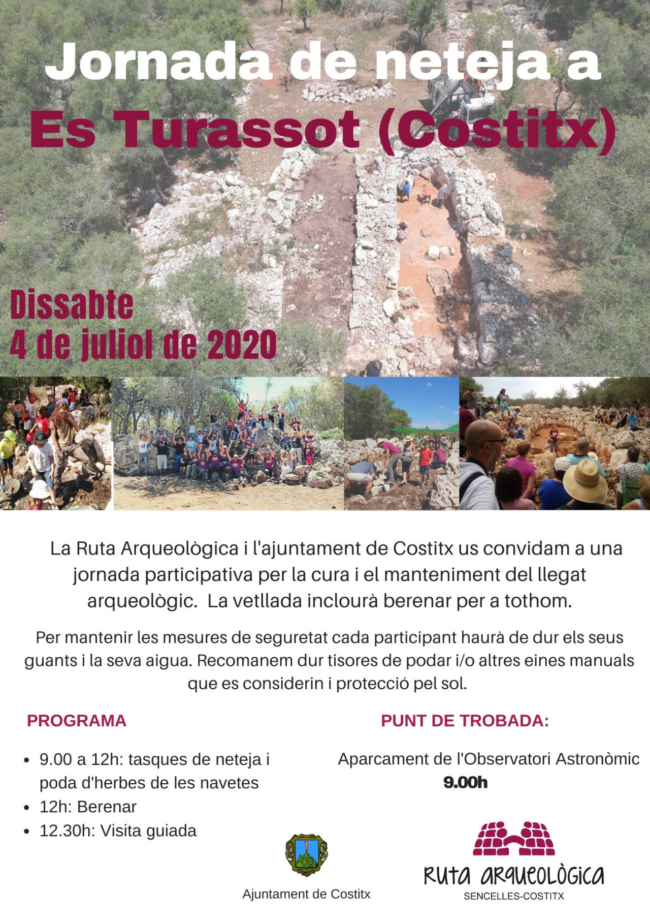 Jornada de neteja a Es Turassot