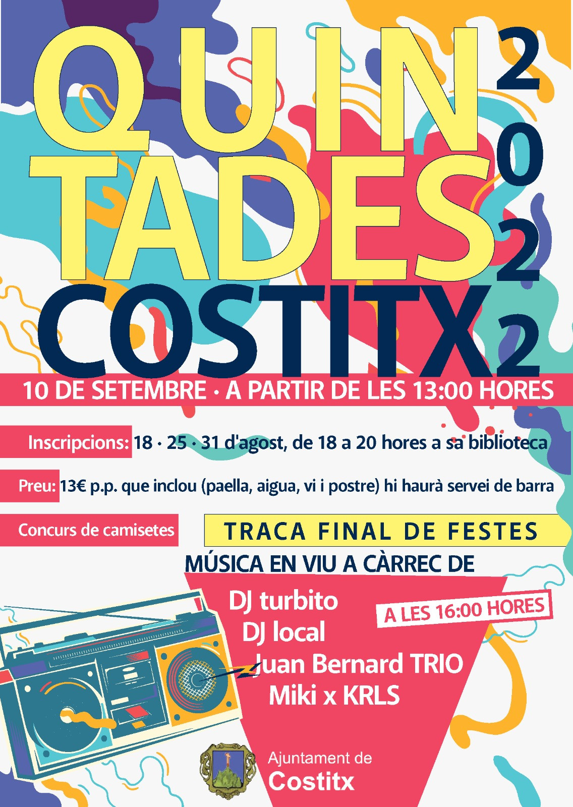 Quintades Costitx 2022
