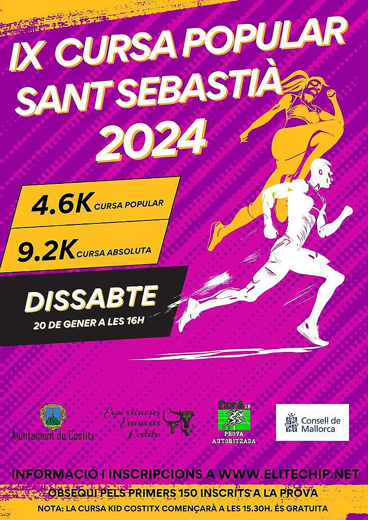 IX Cursa Popular Sant Sebastià de Costitx