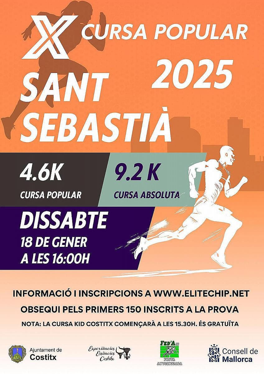 X Cursa Popular Sant Sebastià 2025