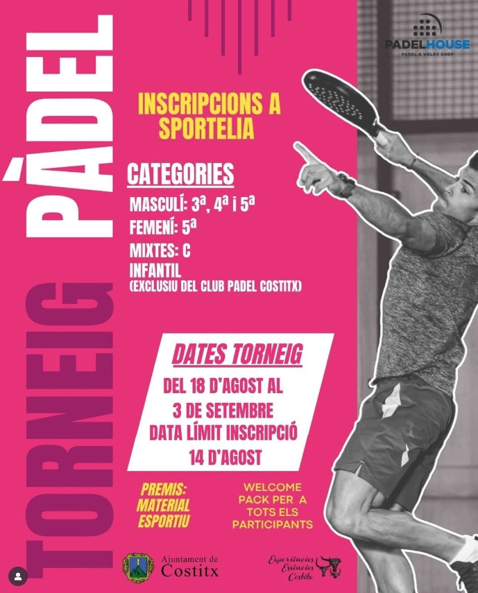 Torneig de pàdel a Costitx