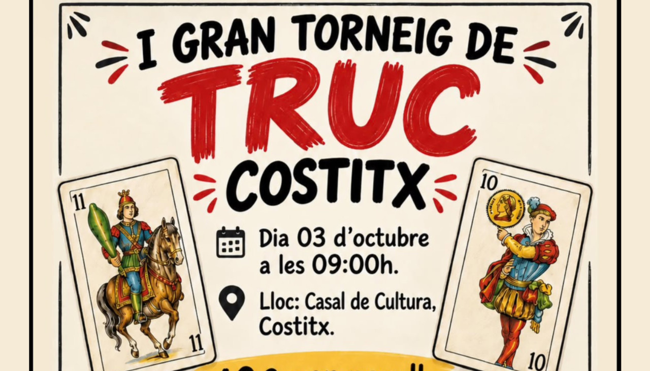 Arriba el I Gran Torneig de Truc de Costitx